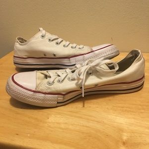 White Converse Size 9
